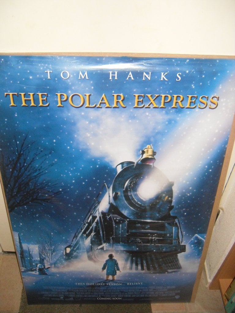 The Polar express Filmposter, Ophalen, Zo goed als nieuw, A1 t/m A3, Film en Tv