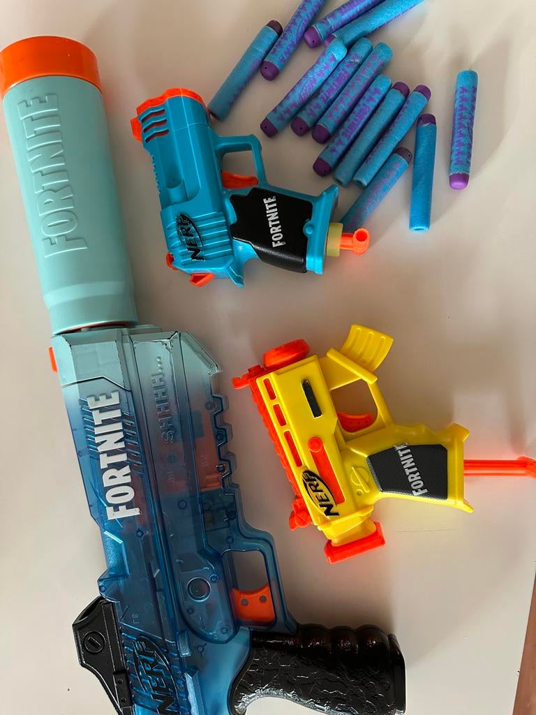 Nerf Fortnite en Nerf Nitro speelgoed, Ophalen, Gebruikt, Jongen of Meisje
