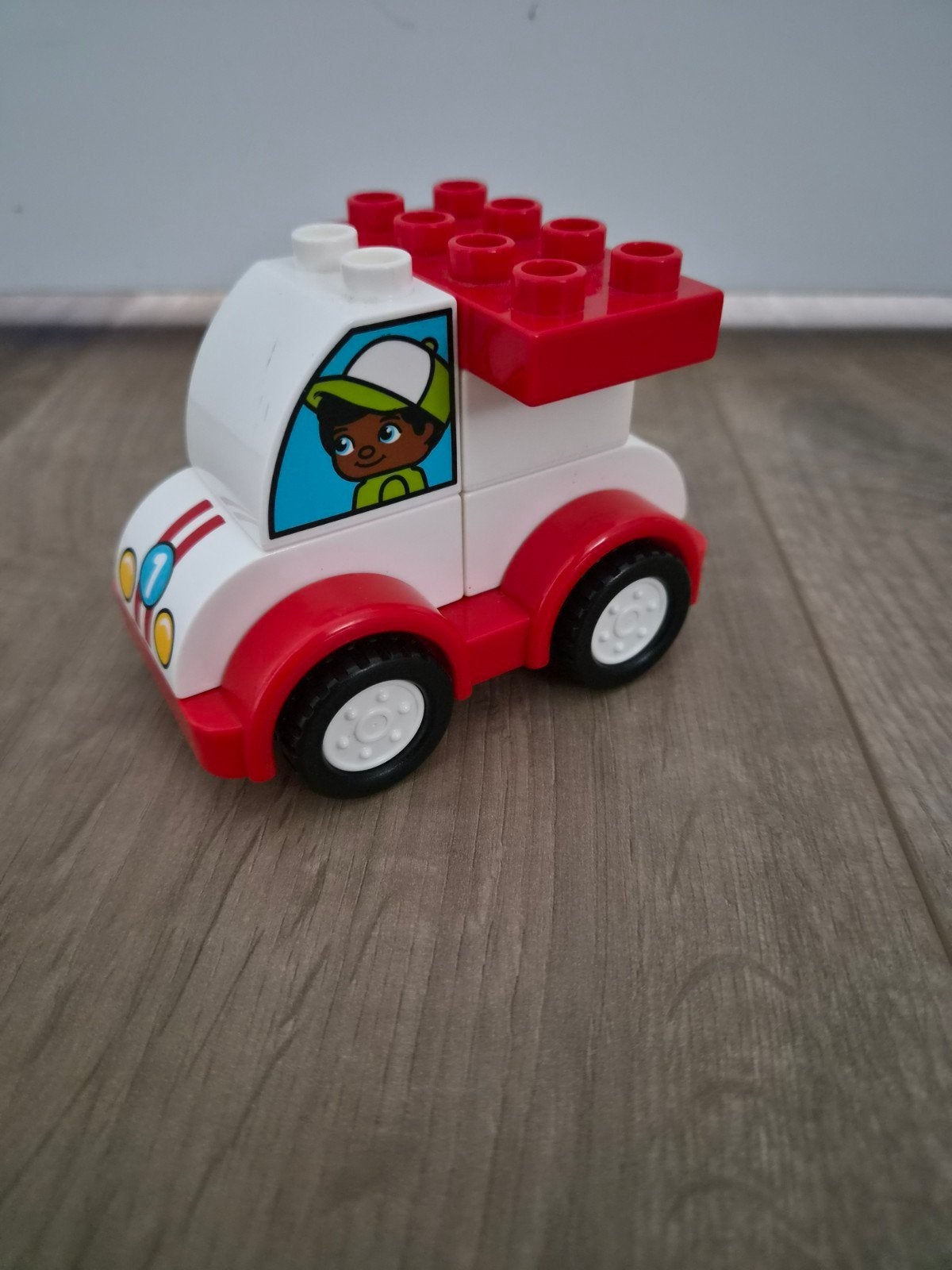Duplo My first race car 10860, Ophalen of Verzenden, Zo goed als nieuw, Duplo, Complete set