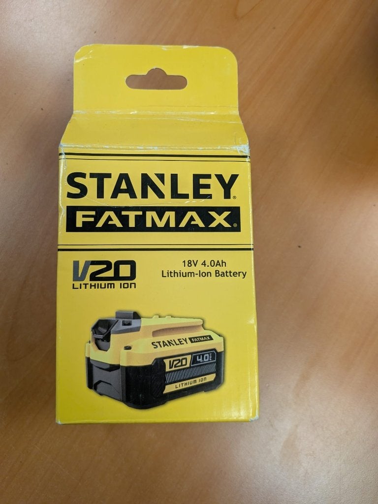 Stanley Fatmax Accu, Ophalen of Verzenden, Nieuw
