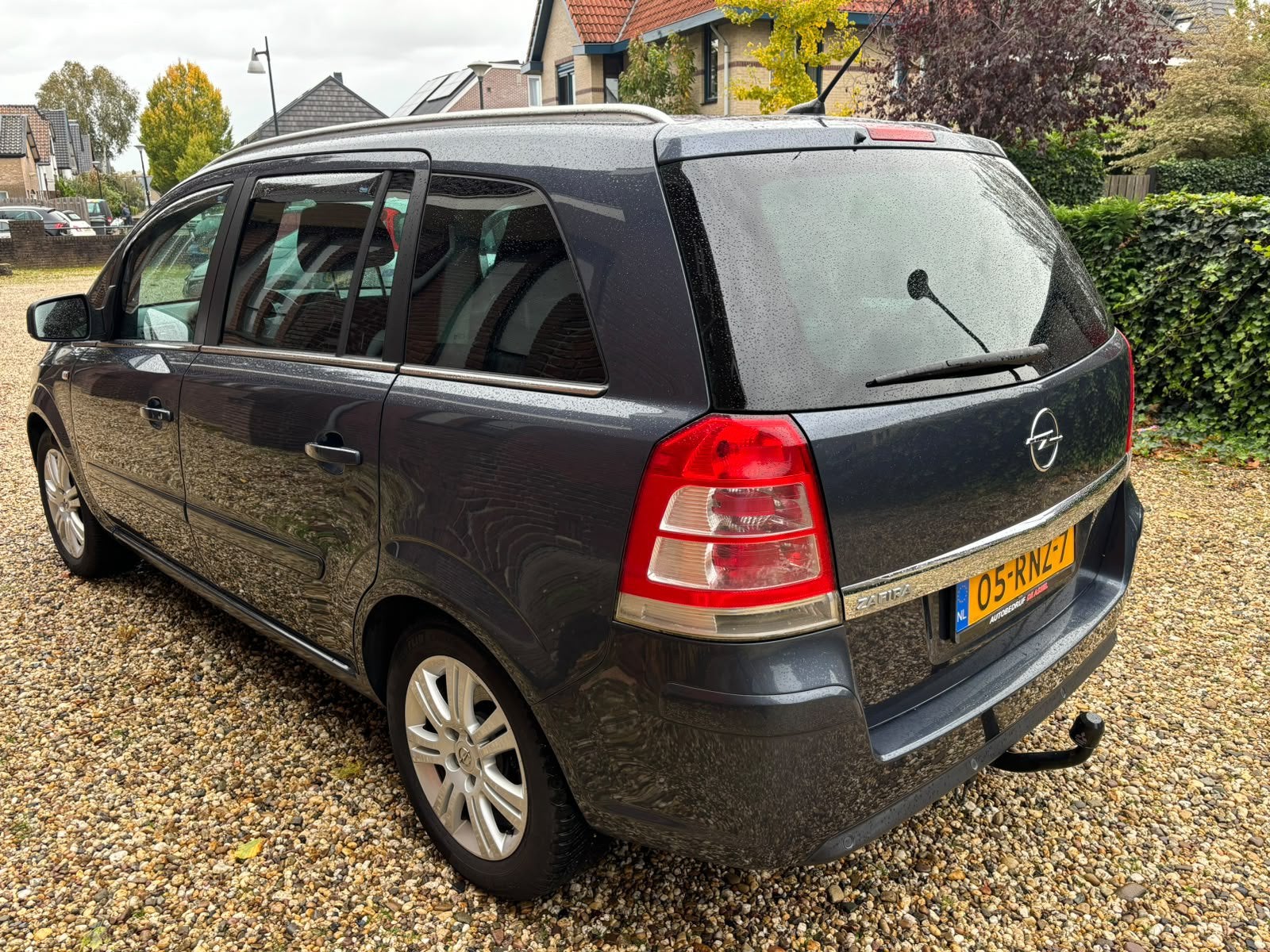 Opel Zafira 1.8 101KW 7 Pers 2011 | TREKHAAK | LEER |, Auto's, Voorwielaandrijving, 4 cilinders, Blauw, 1403 kg