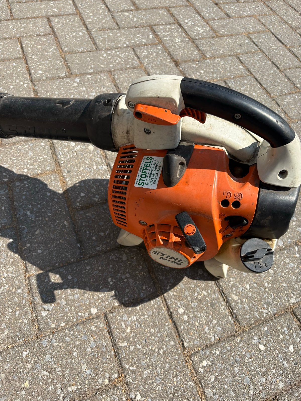 Stihl SH 56 C-E Bladblazer - Krachtig en Betrouwbaar, Ophalen, Gebruikt, Benzine, Handgedragen