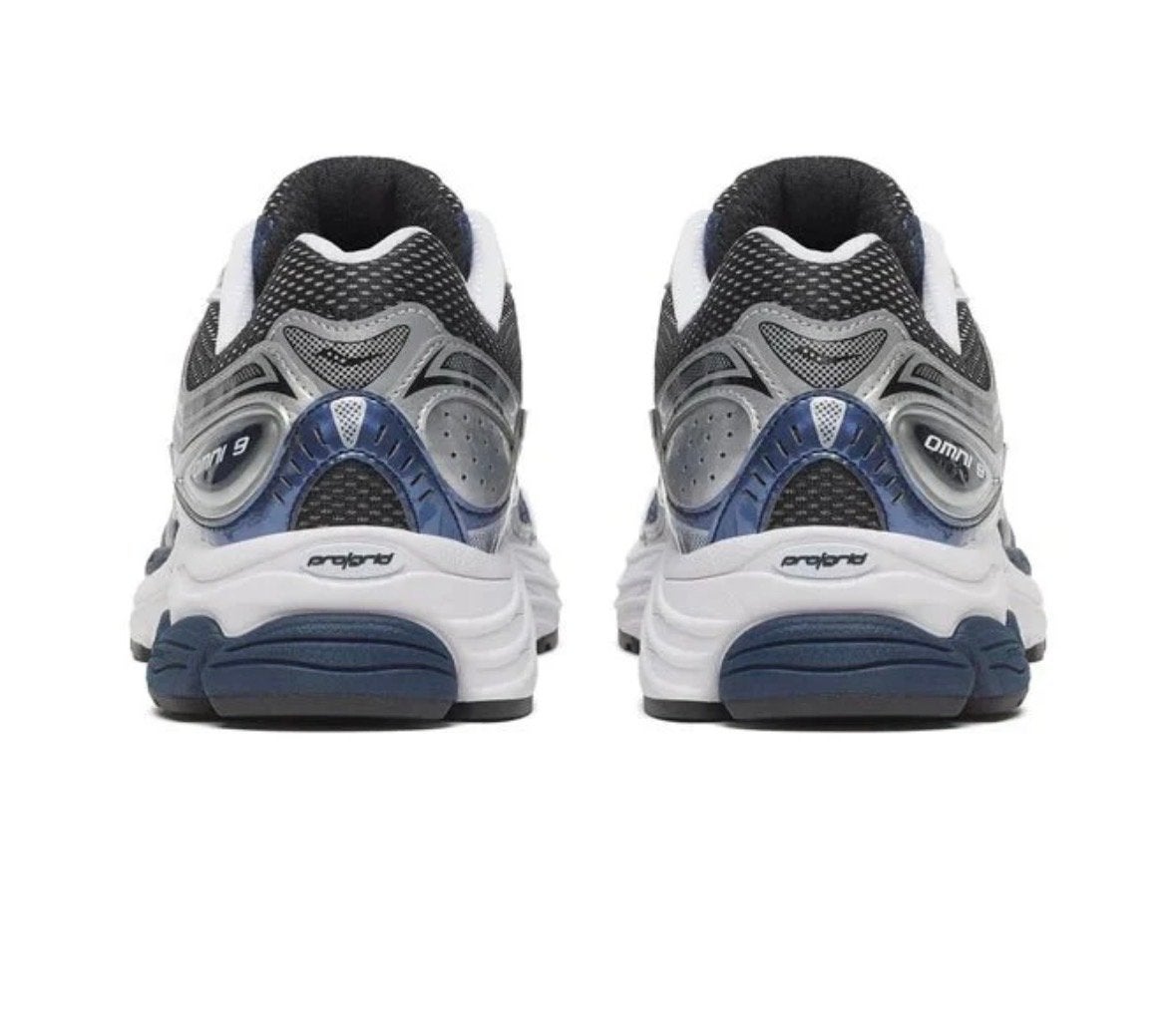 Saucony Omni 9 Sneakers - Blauw/Wit/Zilver, Ophalen of Verzenden, Nieuw, Blauw, Sneakers of Gympen