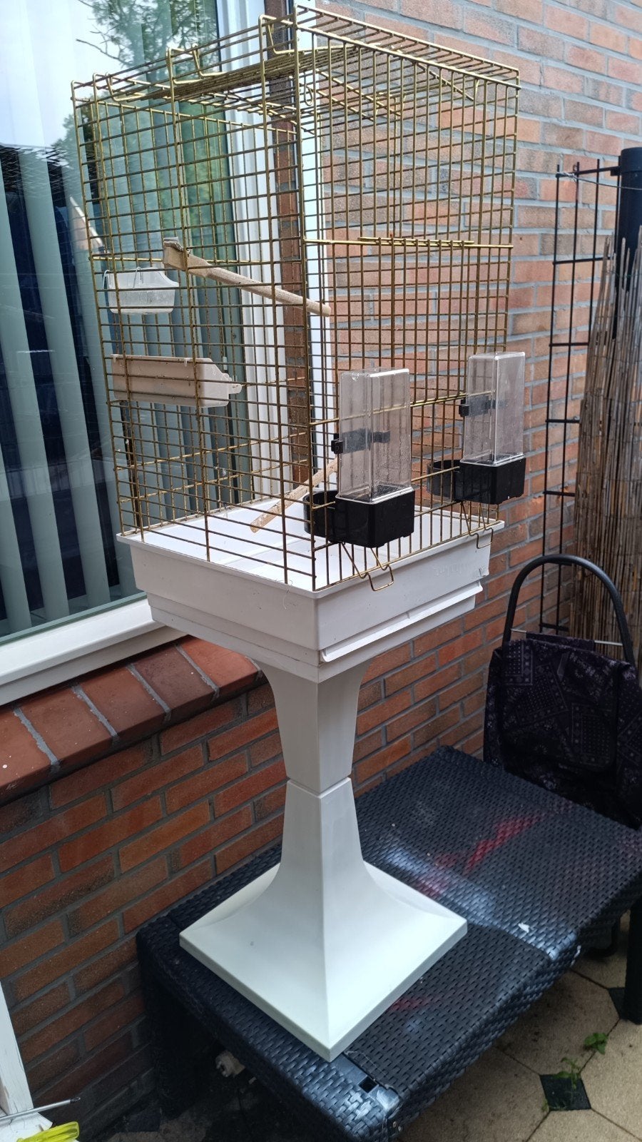 vogelkooi, Dieren en Toebehoren, Vogels | Hokken en Kooien, Ophalen, Metaal, Vogelkooi