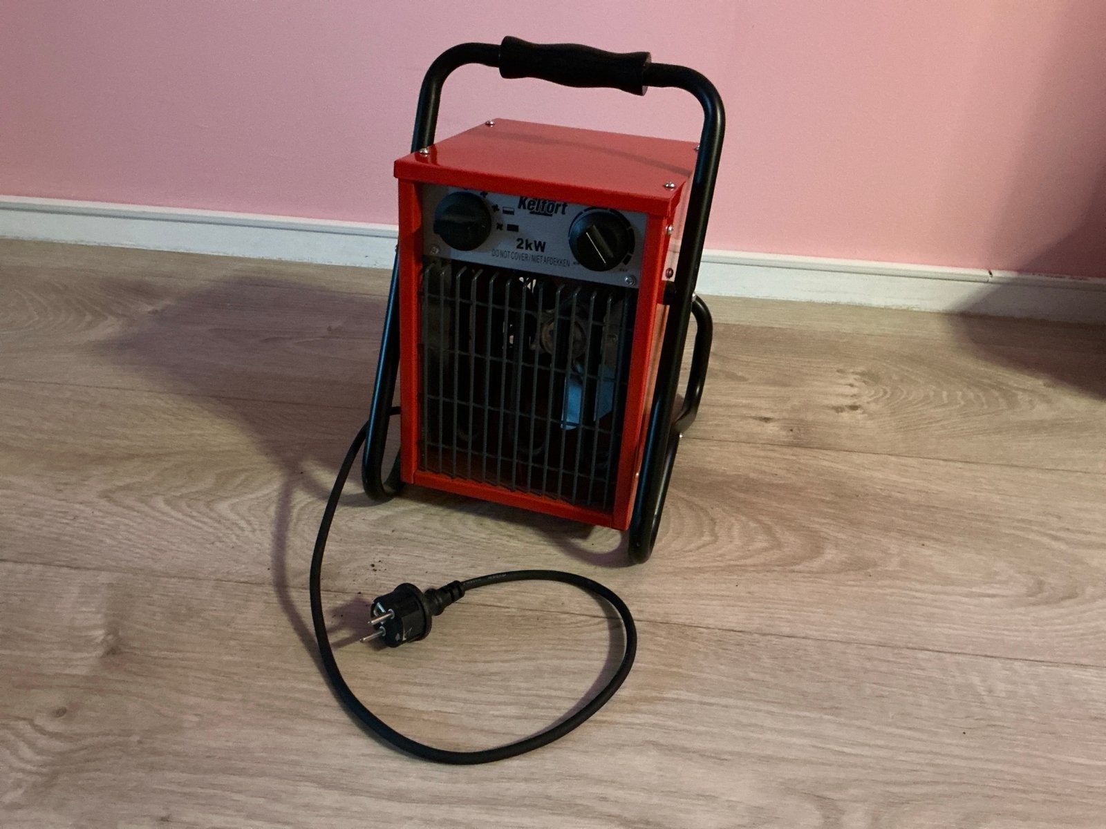 Kelfort KEL-KA 2000 elektrische kachel 2kW, Ophalen of Verzenden, Gebruikt