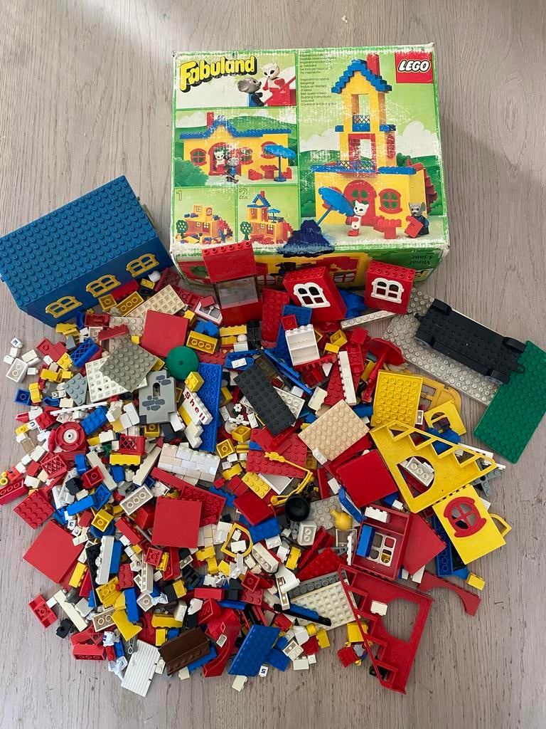 Lego Fabuland poppetjes, voertuigen, bouwstenen, Ophalen of Verzenden, Zo goed als nieuw, Overige typen, Lego