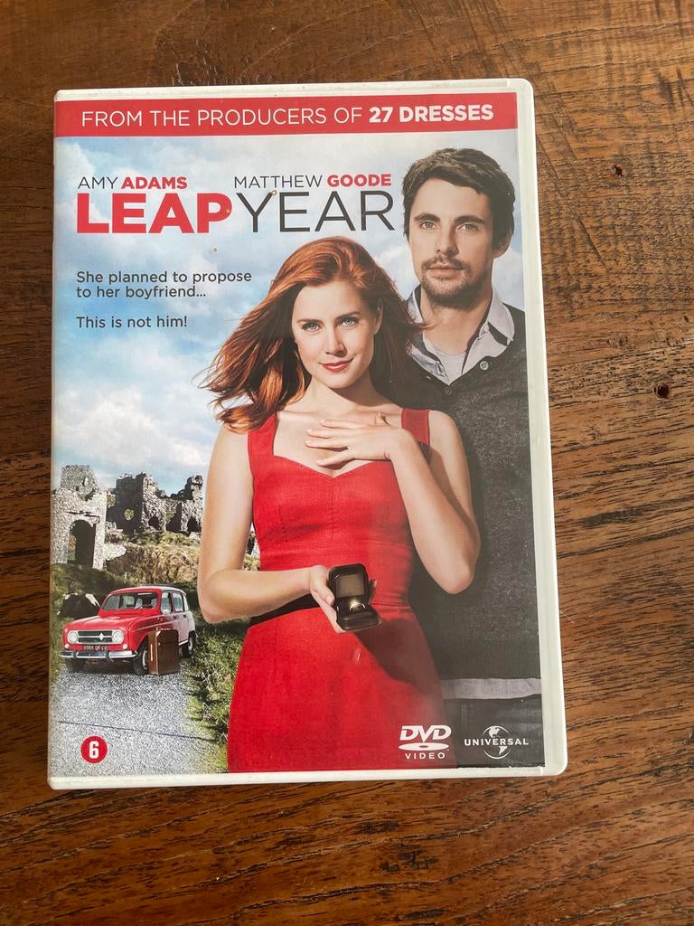 Leap Year DVD - Romantische komedie met Amy Adams, Vanaf 6 jaar, Ophalen of Verzenden, Zo goed als nieuw, Overige genres