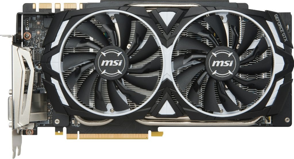 MSI GeForce GTX 1080Ti Armor 11G OC aangeboden, Computers en Software, PCI-Express 3, Gebruikt, HDMI, Ophalen of Verzenden