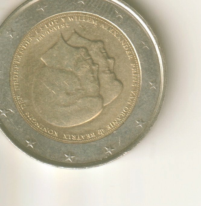 2 euro 2013 nederland Beatrix - Willem Alexander, Verzenden, Overige landen, 2 euro