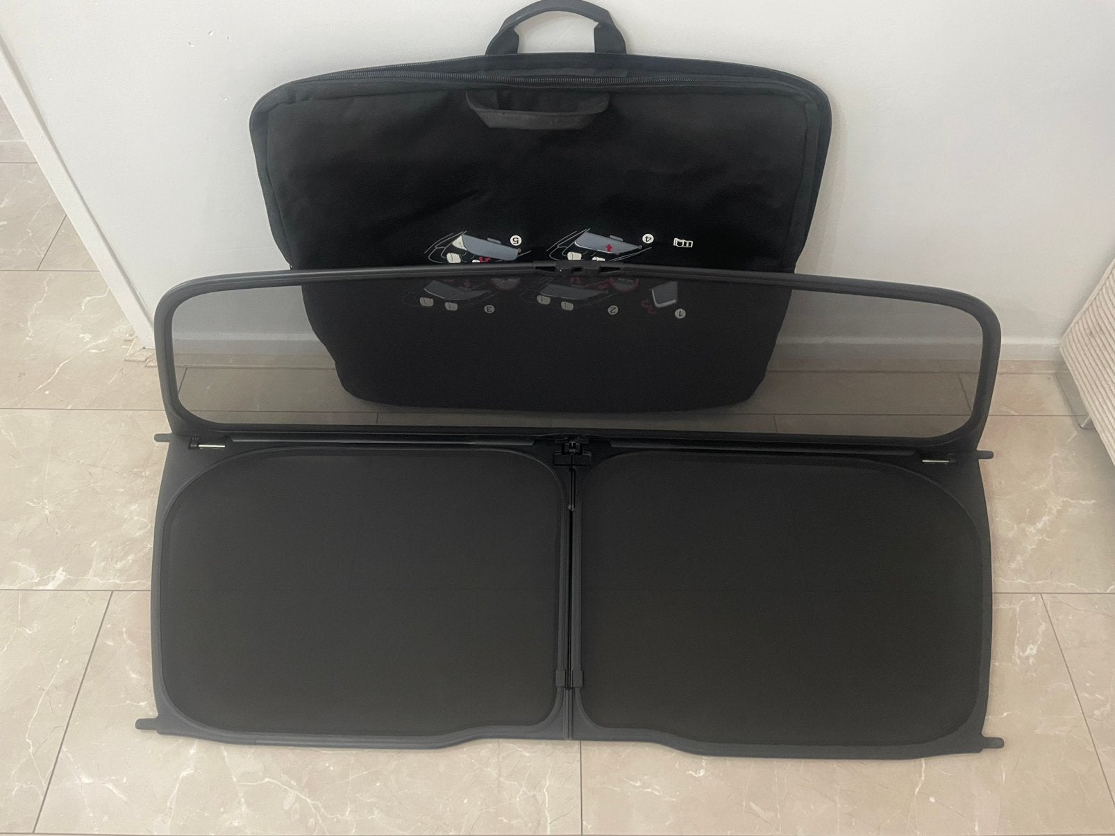 Audi A5 S5 Cabrio Windscherm Windvanger ZGAN Origineel, Auto-onderdelen, Interieur en Bekleding, Ophalen of Verzenden, Gebruikt