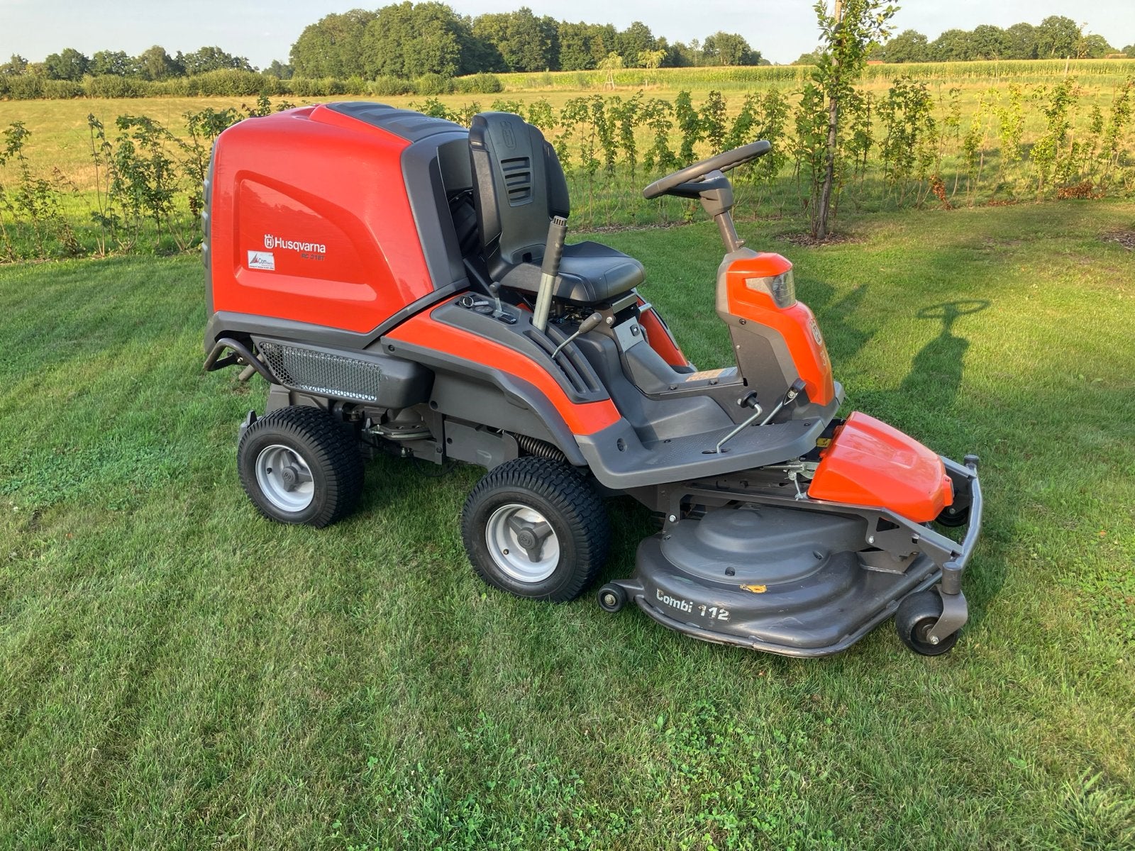 Husqvarna RC318T 112cm, Ophalen, Gebruikt, Opvangbak, 90 tot 120 cm