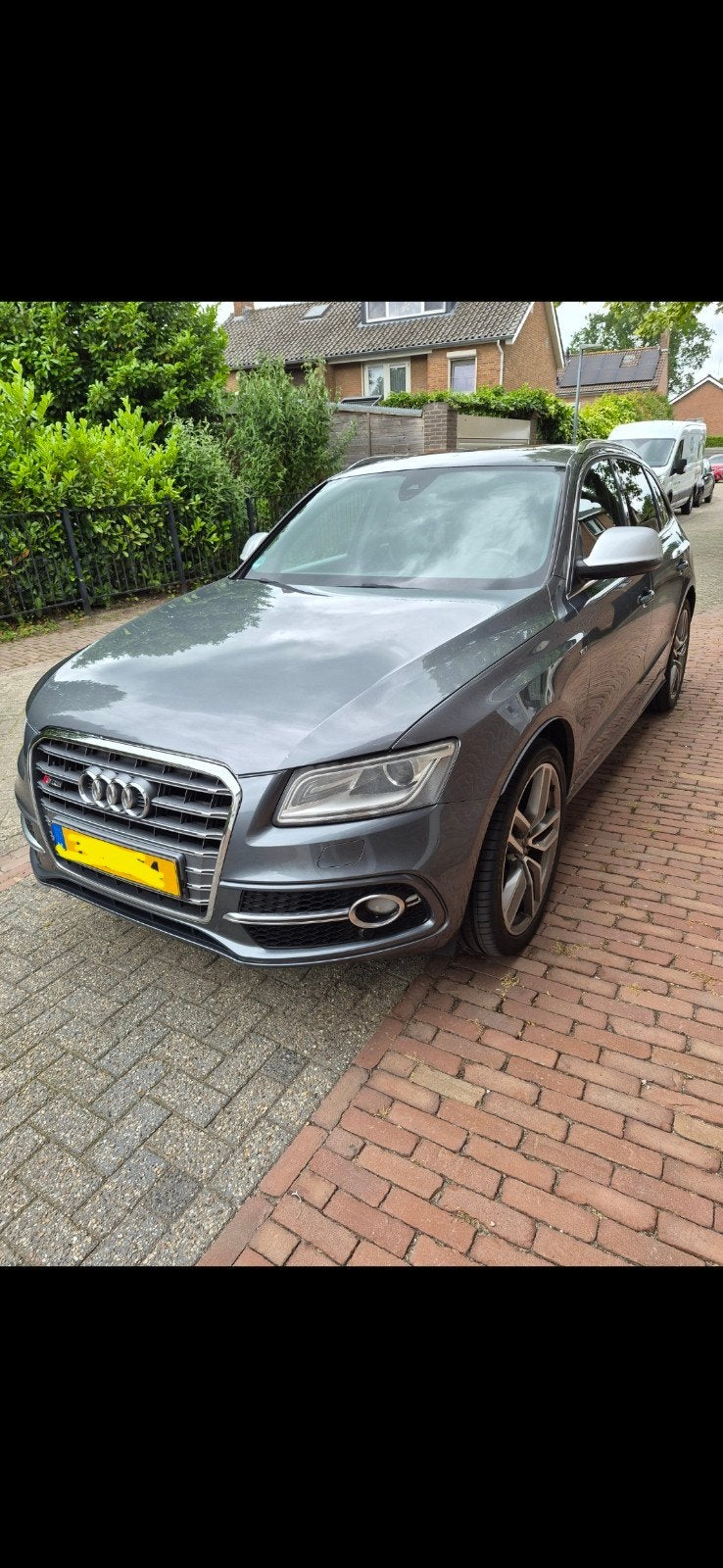 Audi SQ5 3.0 TDI Quattro Tiptronic 2013 Grijs, Auto's, Audi, Bedrijf, SQ5, 4x4, ABS, Achteruitrijcamera, Adaptive Cruise Control