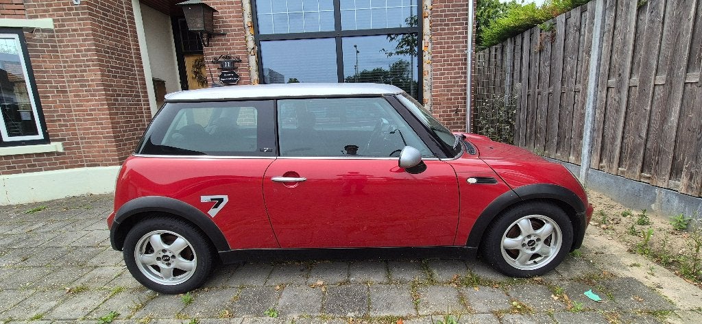 Mini Seven 2006, Stof, Zwart, Handgeschakeld, Particulier