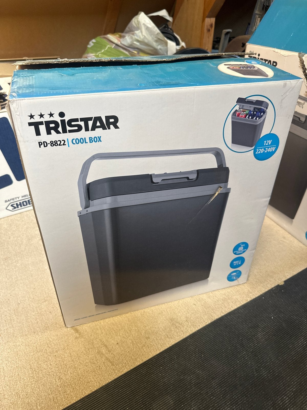 Tristar PD-8822 Koelbox - Nieuw in verpakking, Caravans en Kamperen, Ophalen, Nieuw, Koelbox, Elektrisch