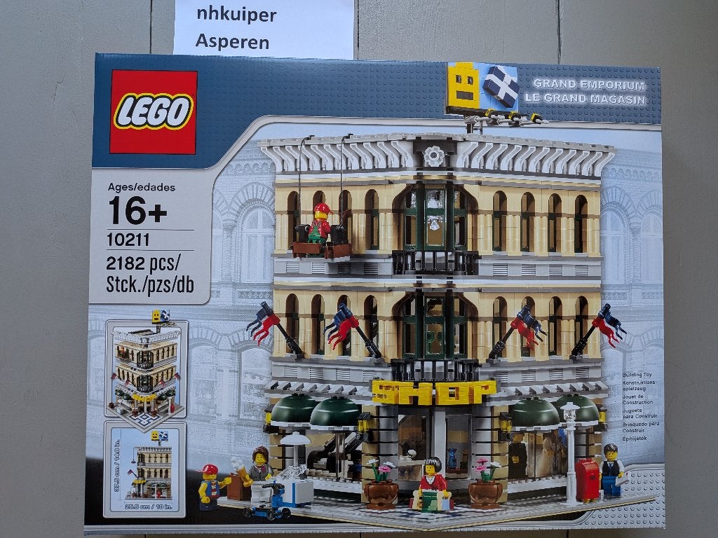 LEGO Grand Emporium 10211 Warenhuis NIEUW in gesealde doos, Inclusief accessoires, Overige thema's, Lego, Nieuw
