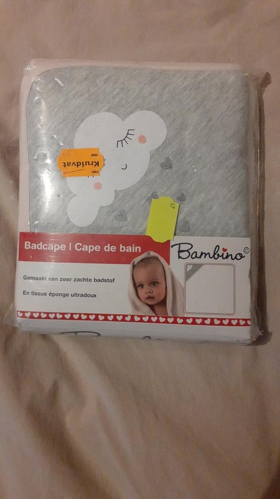 Badcape nieuw in de verpakking, Ophalen of Verzenden, Nieuw, 70 tot 85 cm, Overige typen