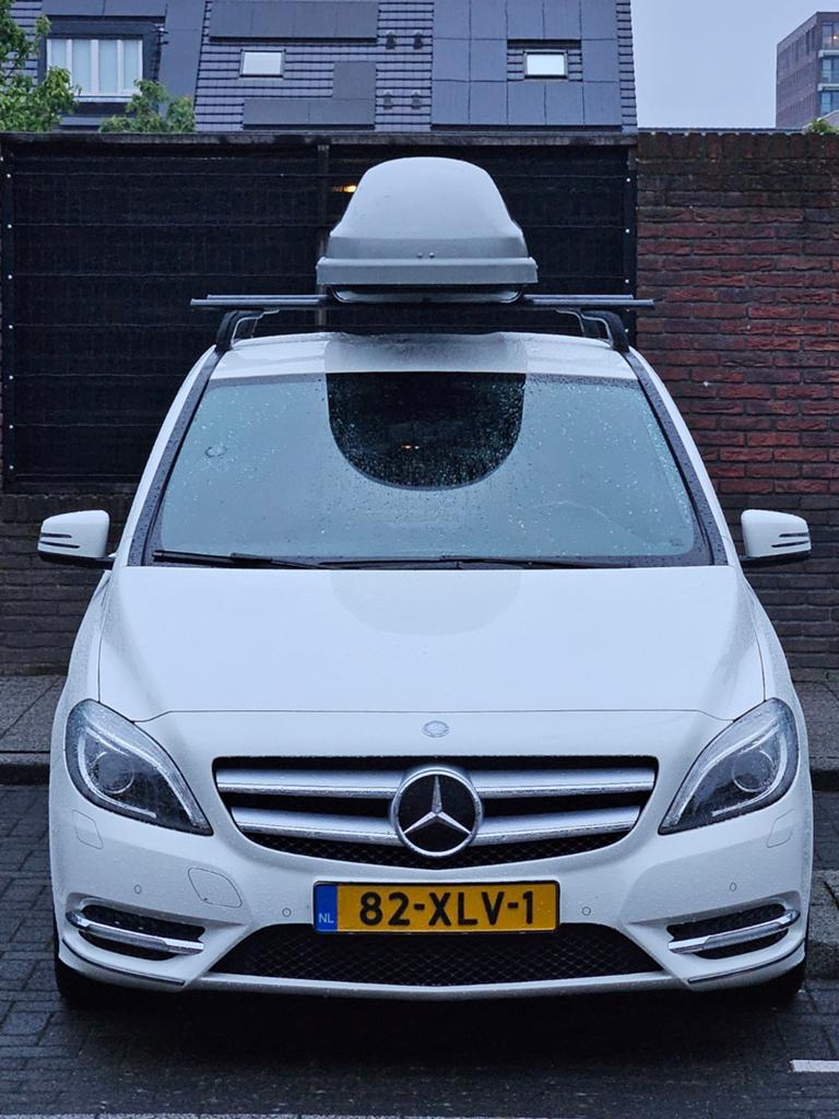Dakdragers en dakkoffer Mercedes Benz W246, Auto diversen, Dakkoffers, Ophalen, Gebruikt