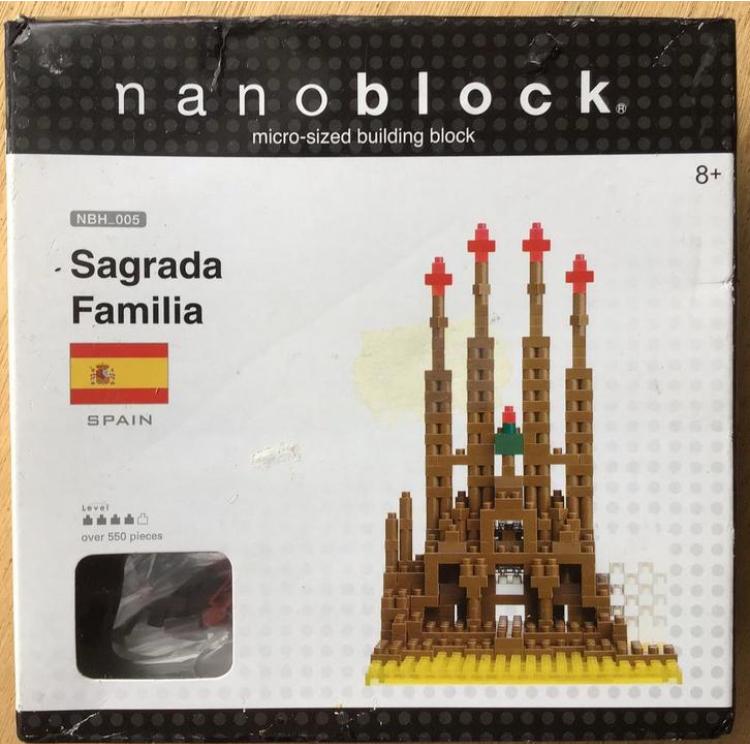 Nanoblock Sagrada Familia - NIEUW, Ophalen of Verzenden, Nieuw, Overige merken