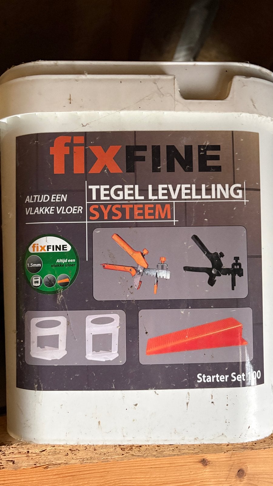 Tegel Nivelleersysteem Starter Set + Extra Clips en Keggen, Ophalen, Overige materialen, Overige typen, Nieuw