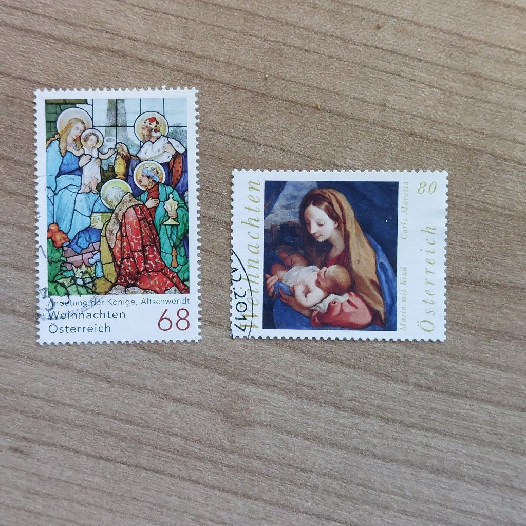 Oostenrijk  Jaar 2017  Kerst, Ophalen of Verzenden, Gestempeld