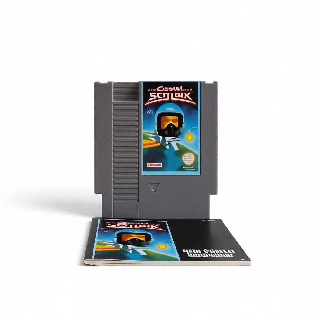 Captain Skyhawk (NES) - Compleet met handleiding + Case, Spelcomputers en Games, Games | Nintendo NES, Zo goed als nieuw, Avontuur en Actie