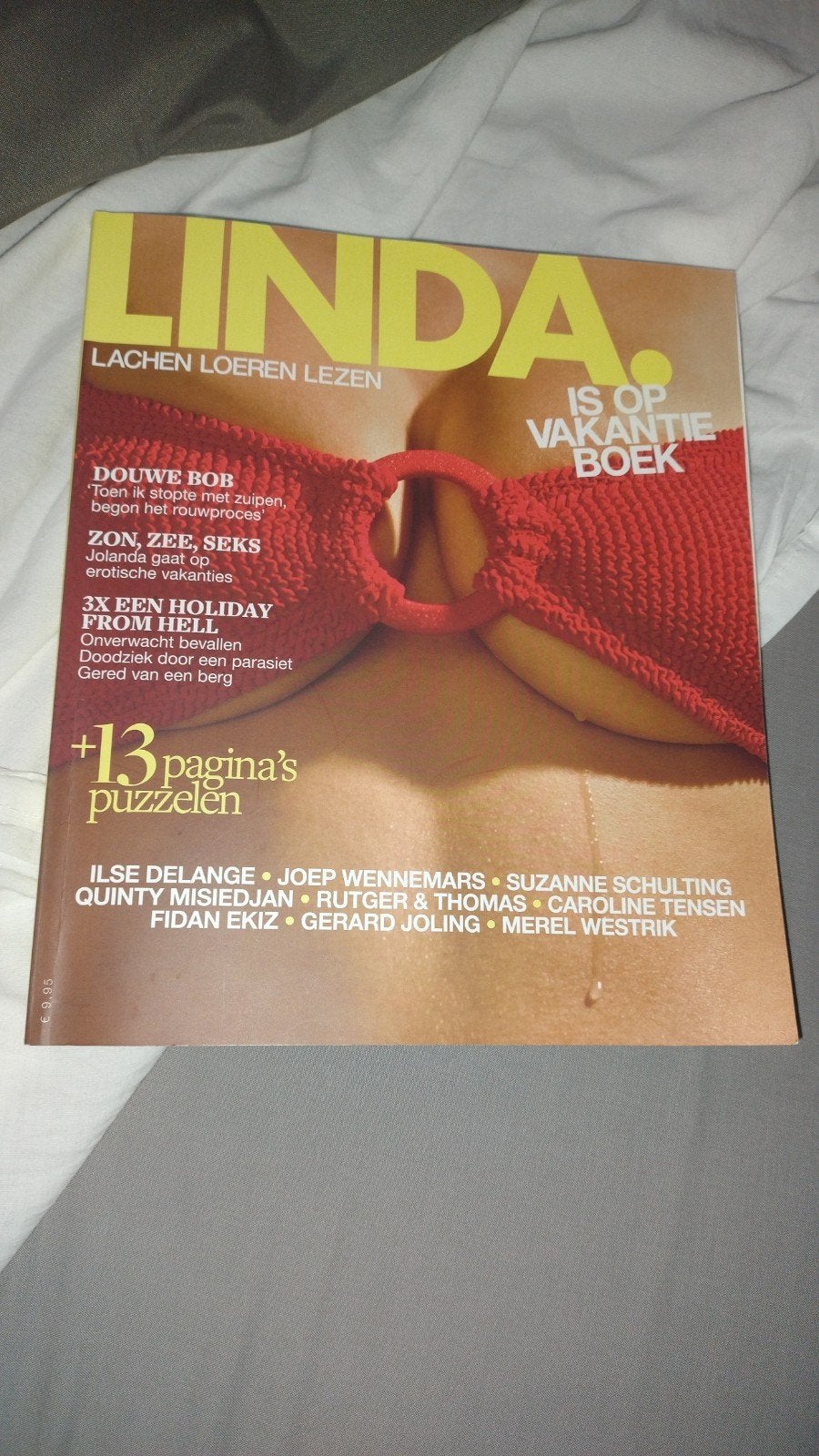 Linda Vakantieboek 2026 - Lachen, Loeren, Lezen, Ophalen, Gelezen, Glossy