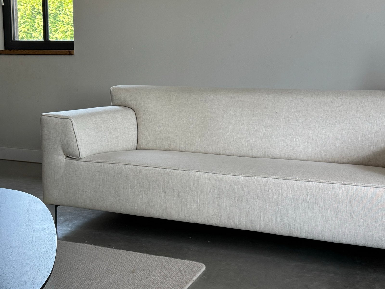 Leolux Pode Edith -  Naturel/ crème - als nieuw, Huis en Inrichting, Banken | Bankstellen, Leolux jori pode design gelderland rolf benz