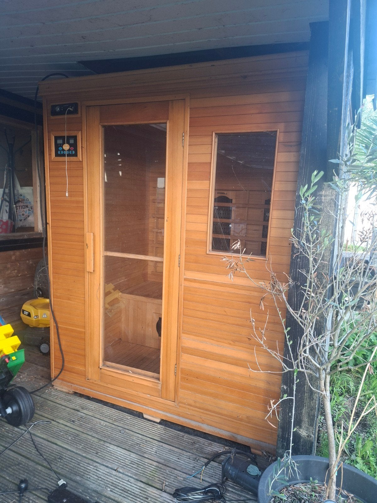 Infrarood sauna - Complete sauna voor thuis, Sport en Fitness, Sauna, Ophalen of Verzenden, Gebruikt, Infrarood, Complete sauna
