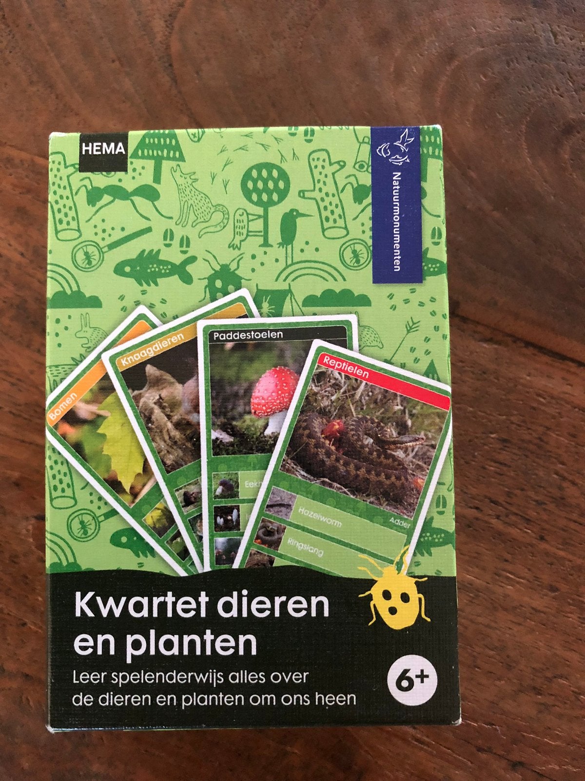 Kwartet dieren en planten, Ophalen of Verzenden, Zo goed als nieuw, Kwartet(ten)