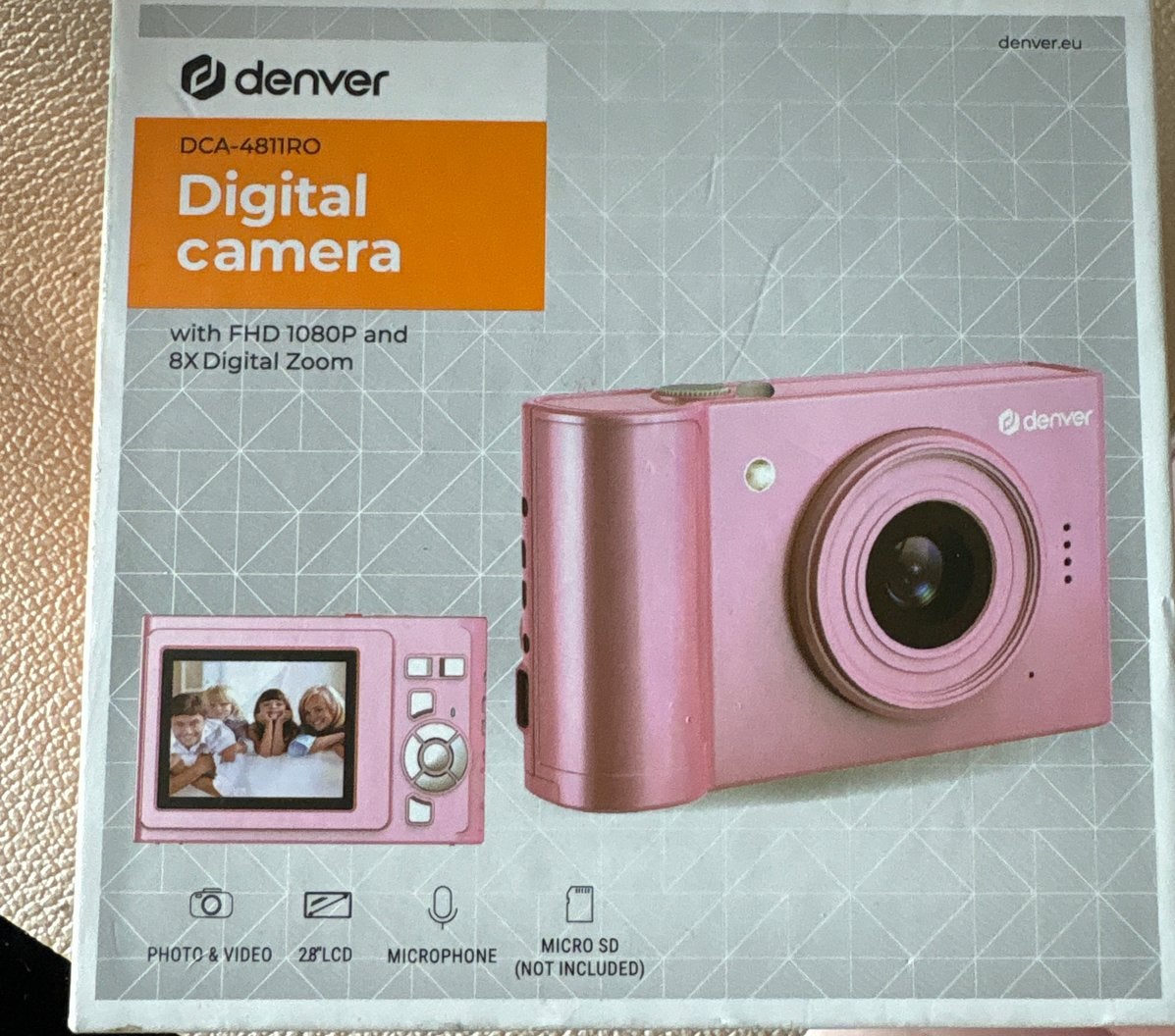 Digitale Camera Roze - Nieuw in doos, Compact, Nieuw, Ophalen of Verzenden, Overige Merken