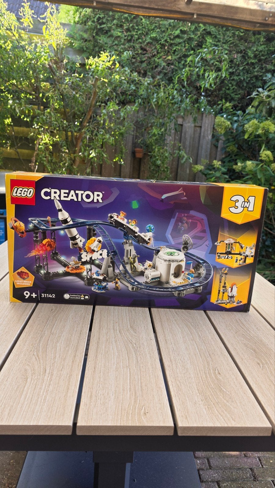 Lego Creator 31142 Ruimteachtbaan - Doos licht beschadigd, Ophalen, Inclusief doos, Lego, Nieuw