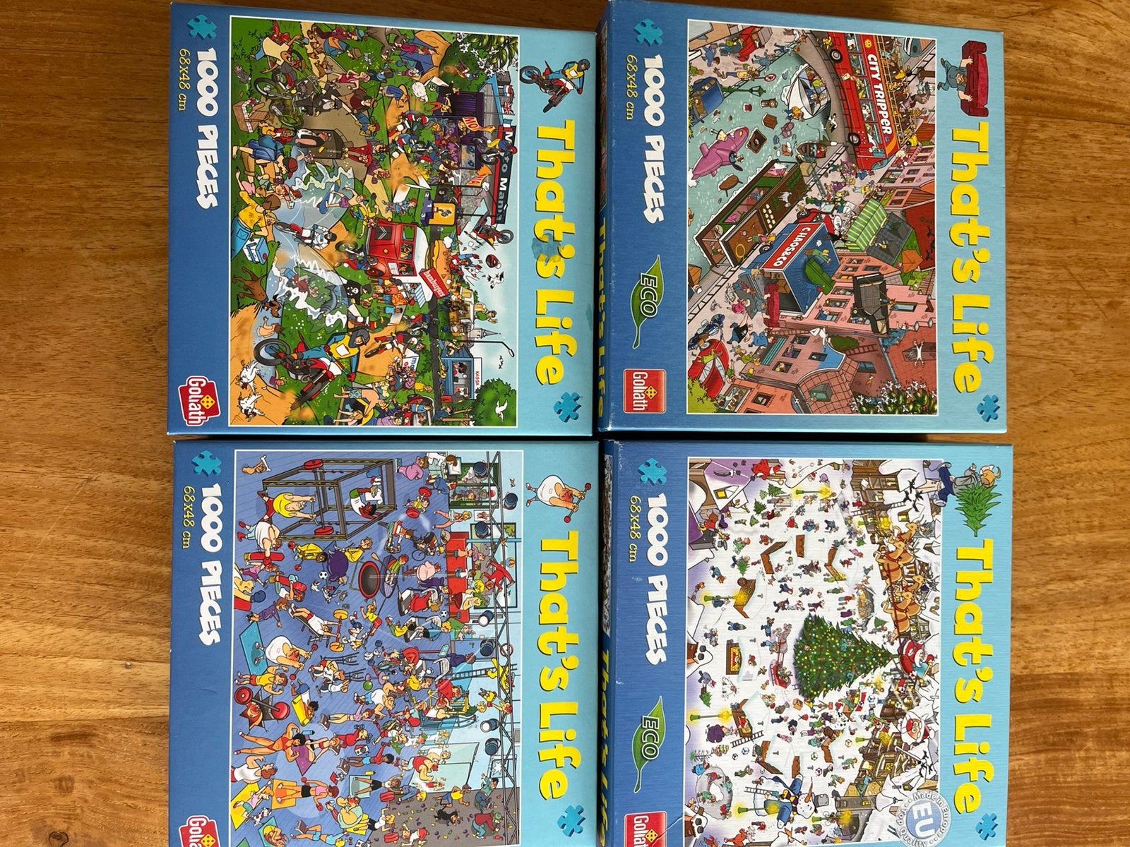 That’s Life puzzels 1000 stukjes, Ophalen of Verzenden, 500 t/m 1500 stukjes, Zo goed als nieuw