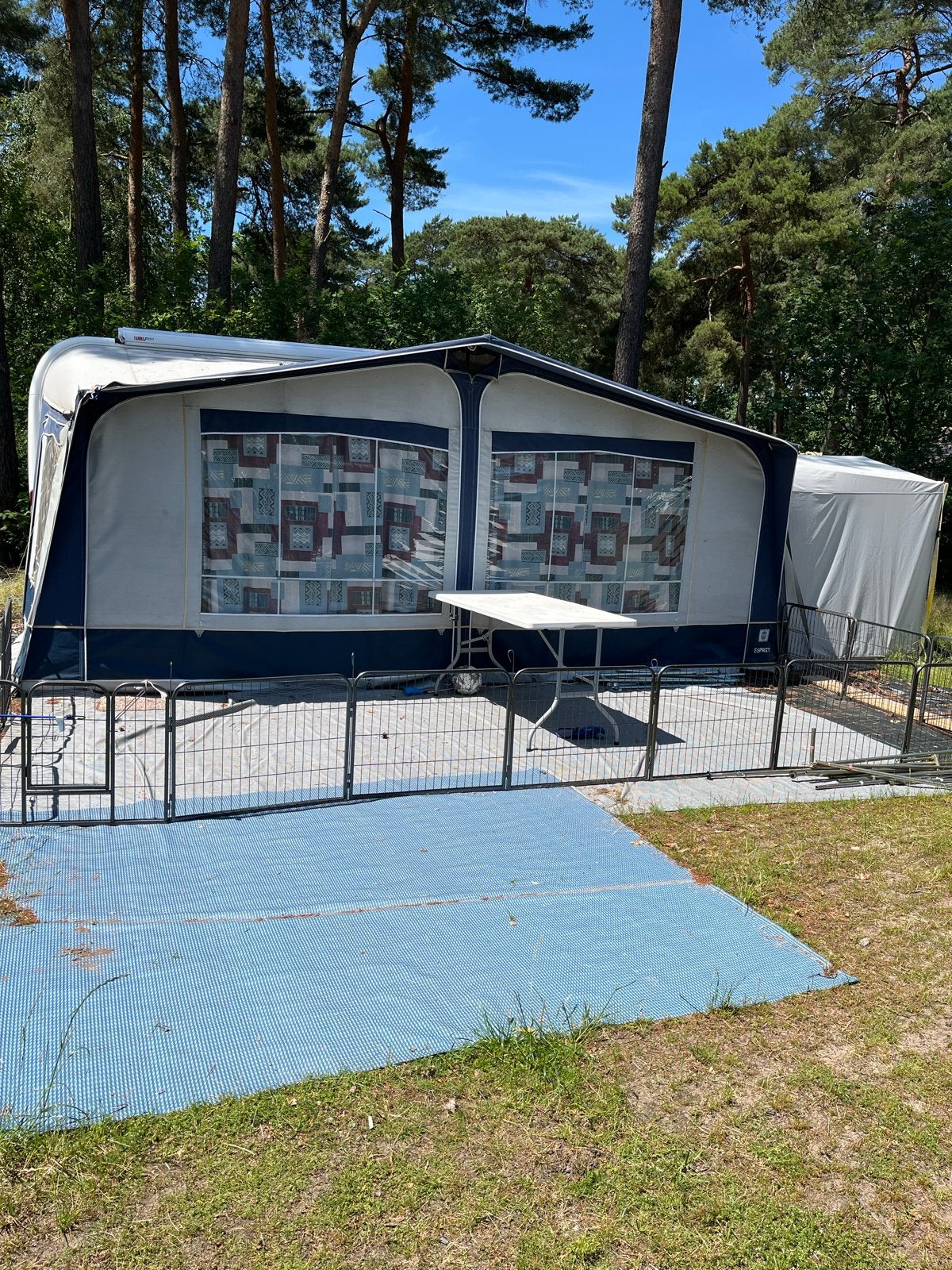 Ruime voortent voor caravan,, Ophalen of Verzenden, Gebruikt