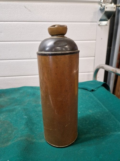 antiek koperen kruik, Antiek en Kunst, Ophalen of Verzenden