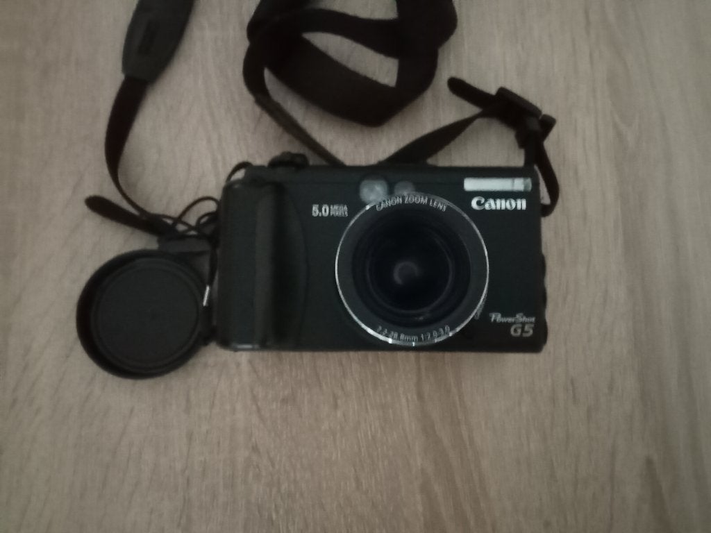 digitale foto camera, Gebruikt, Lensdop, Canon, Ophalen of Verzenden