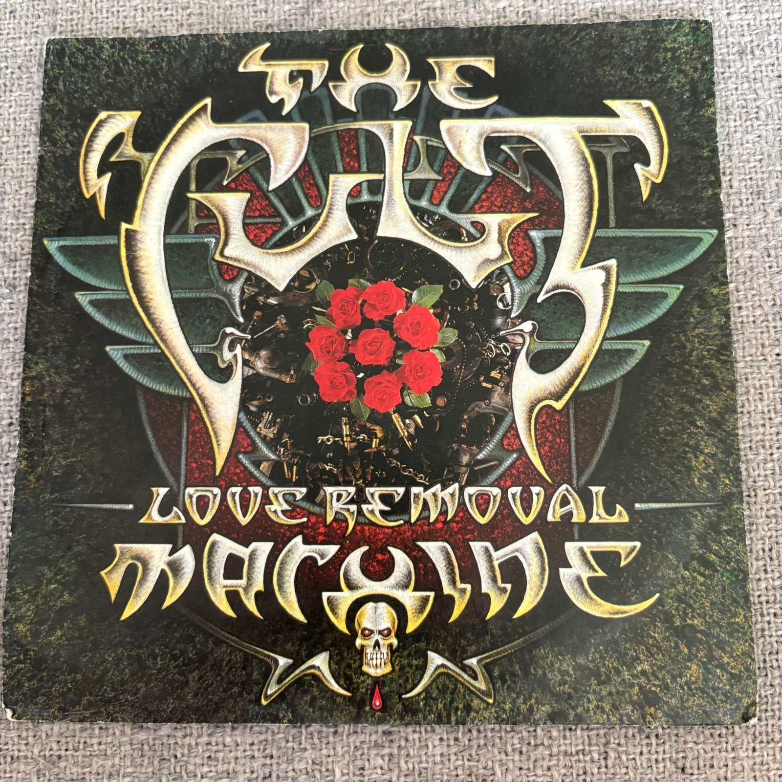 Vinyl single The Cult - Love removal machine/ World child’s, Ophalen of Verzenden, Gebruikt, Rock en Metal
