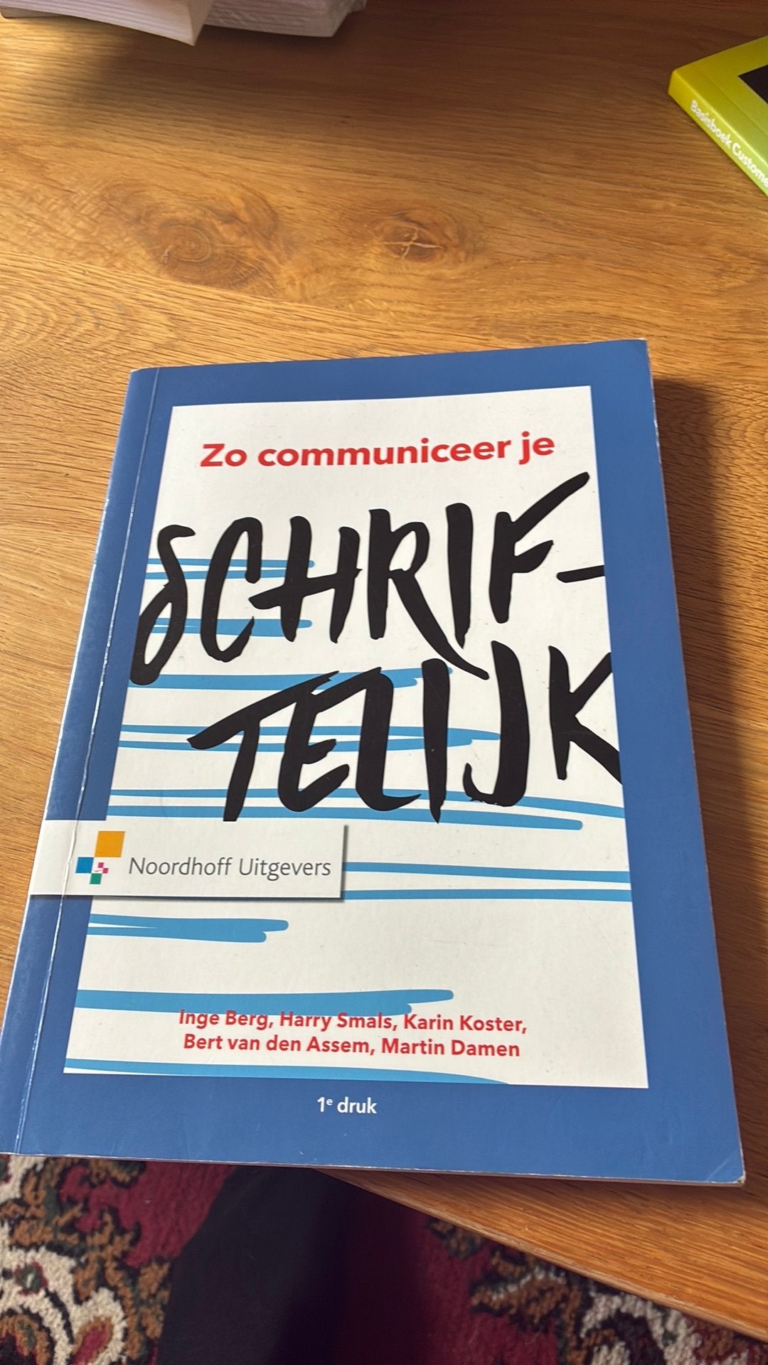 Zo communiceer je schriftelijk, Boeken, Ophalen, Zo goed als nieuw