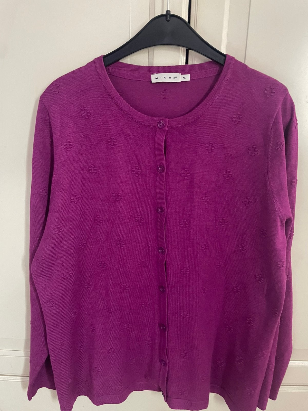 Micha vest XL, Kleding | Dames, Ophalen of Verzenden, Zo goed als nieuw, Maat 46/48 (XL) of groter, Paars
