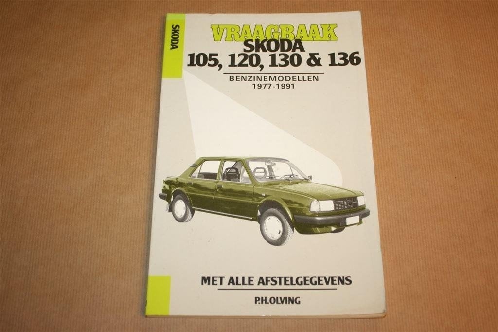 Vraagbaak Skoda 105-136 — Handleiding 1977-1991, Auto diversen, Handleidingen en Instructieboekjes, Ophalen of Verzenden