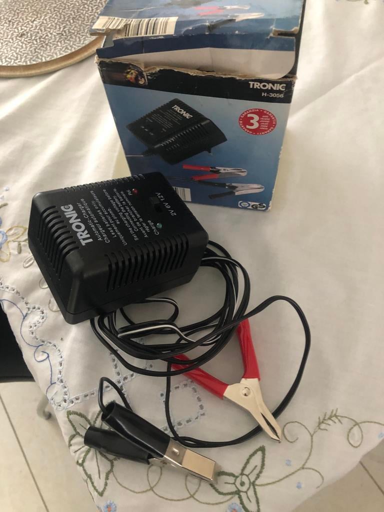 Tronic H-3056 Oplader voor Scooteraccu 2V/6V/12V, Ophalen of Verzenden, Nieuw, Overige typen, Overige merken