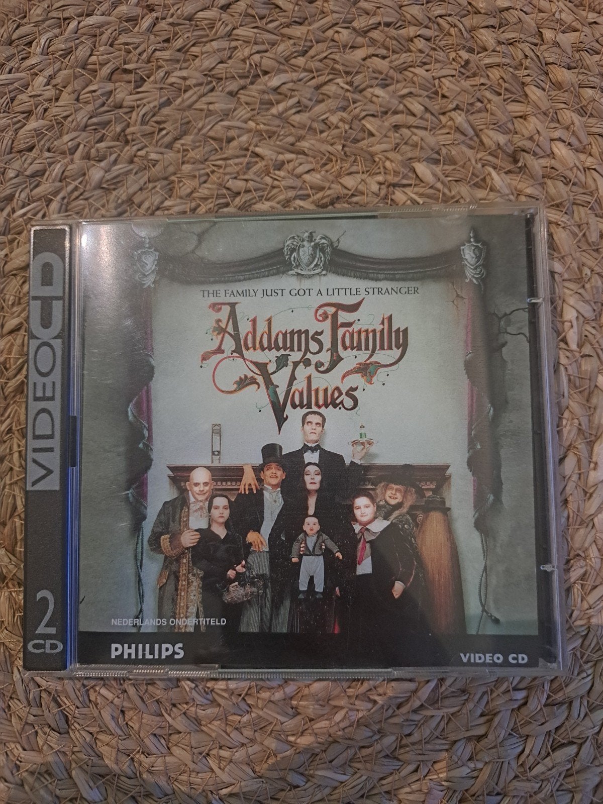Addams Family Values - VCD (Nederlands ondertiteld), Engels, Nederlands, Ophalen of Verzenden, Zo goed als nieuw