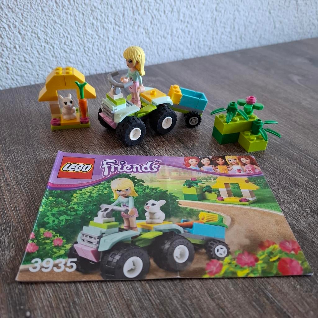 Lego Friends 3935 Stephanie's huisdiertransport., Ophalen of Verzenden, Zo goed als nieuw, Lego