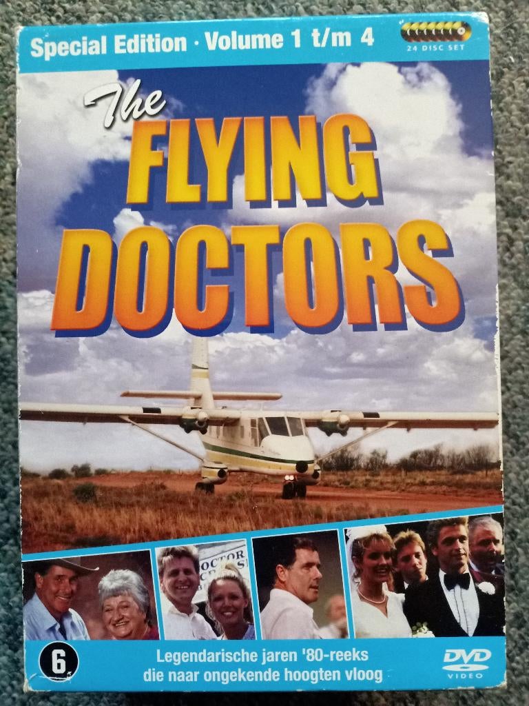 The Flying Doctor's Volume 1,2,3,4  Feel good serie, Alle leeftijden, Boxset, Drama, Ophalen of Verzenden