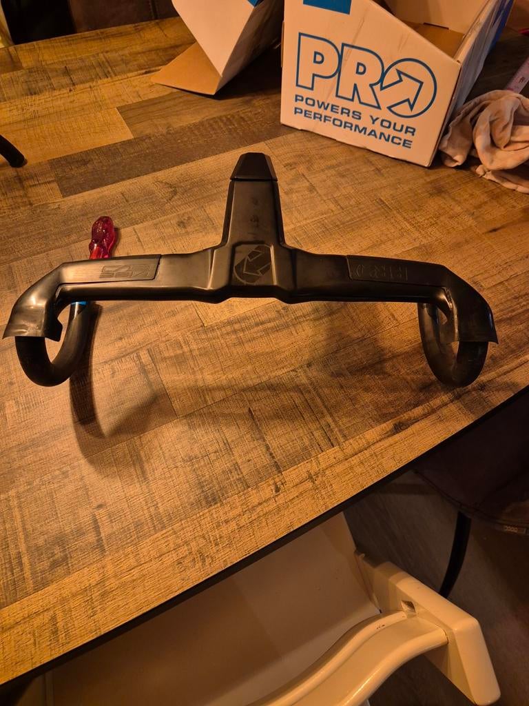 Pro Vibe Evo carbon Stuur 400mm + Spacer Set, Fietsen en Brommers, Fietsonderdelen, Ophalen of Verzenden, Zo goed als nieuw, Stuur