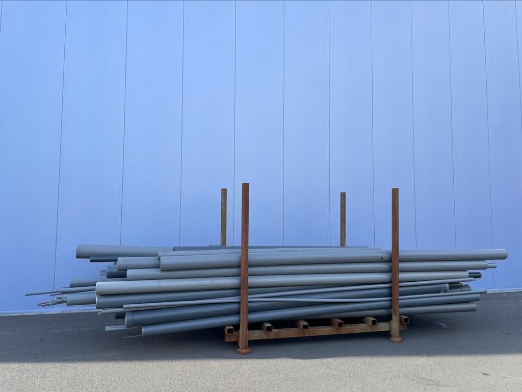 Partij pvc, Doe-het-zelf en Verbouw, Buizen en Afvoer, Pvc, Zo goed als nieuw, 4 tot 6 meter, Ophalen of Verzenden