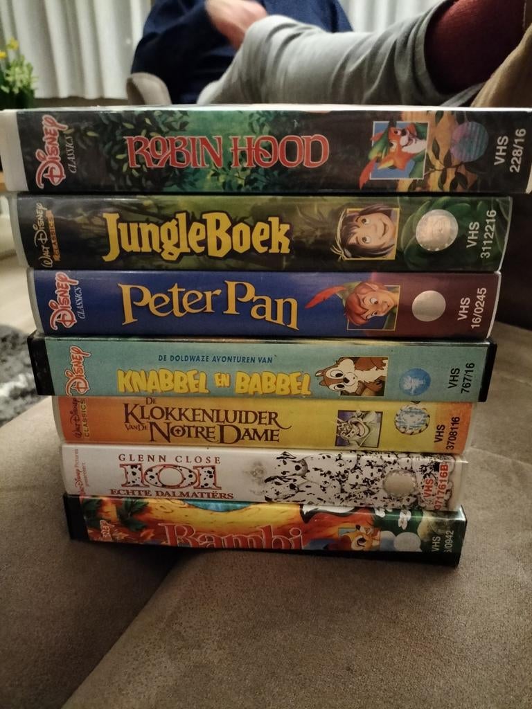 Zeven Disney VHS videobanden ., Cd's en Dvd's, VHS | Kinderen en Jeugd, Alle leeftijden, Ophalen of Verzenden, Gebruikt
