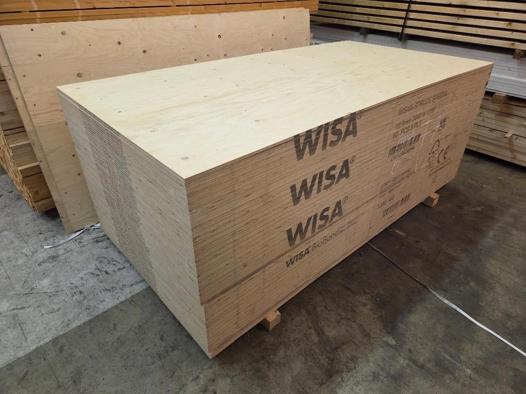 wisa spruce special multiplex 12 mm, Doe-het-zelf en Verbouw, Ophalen, Nieuw, Multiplex, Minder dan 20 mm