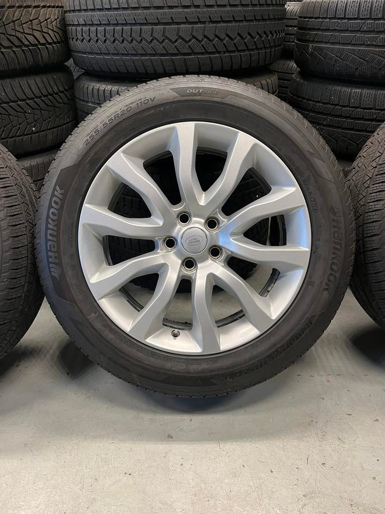 20 inch Originele Range Rover L405 Zomerset Hankook TPMS, Auto-onderdelen, Banden en Velgen, Gebruikt, 255 mm, Banden en Velgen