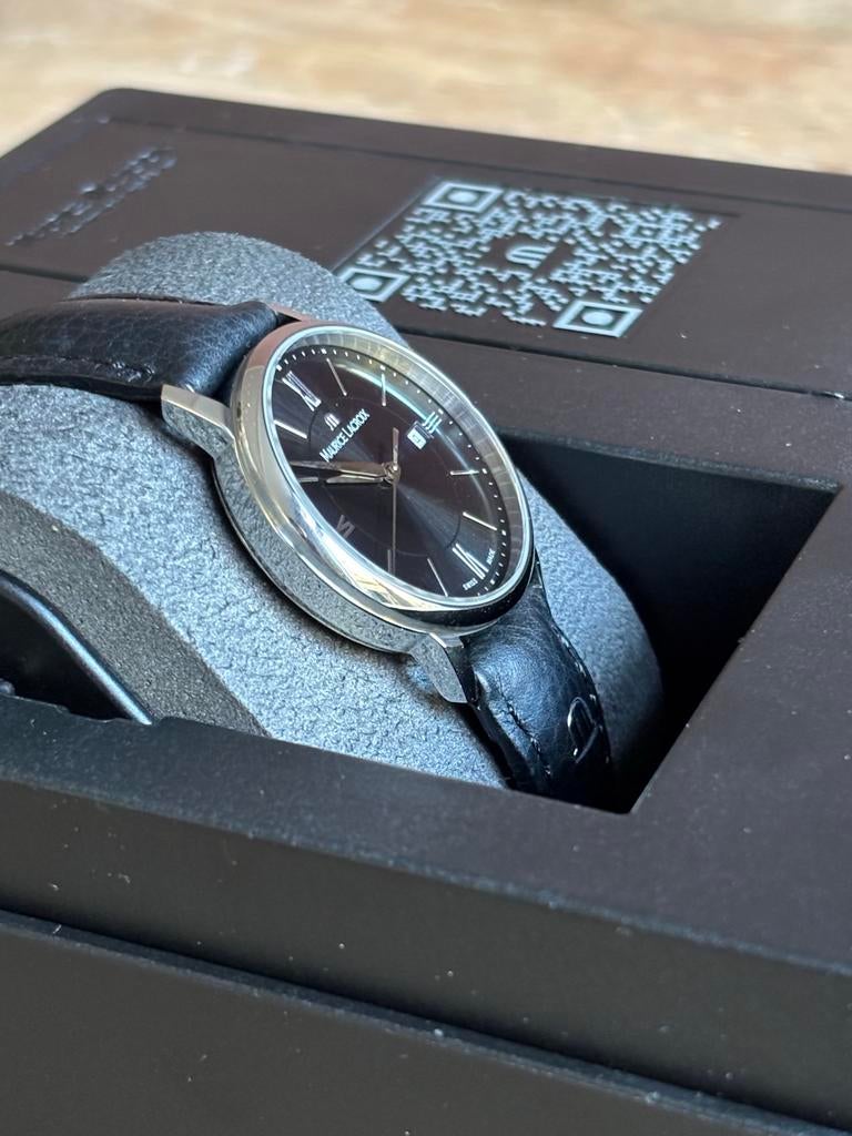 Maurice Lacroix Eliros, Zakhorloge, Leer, Staal, Nieuw