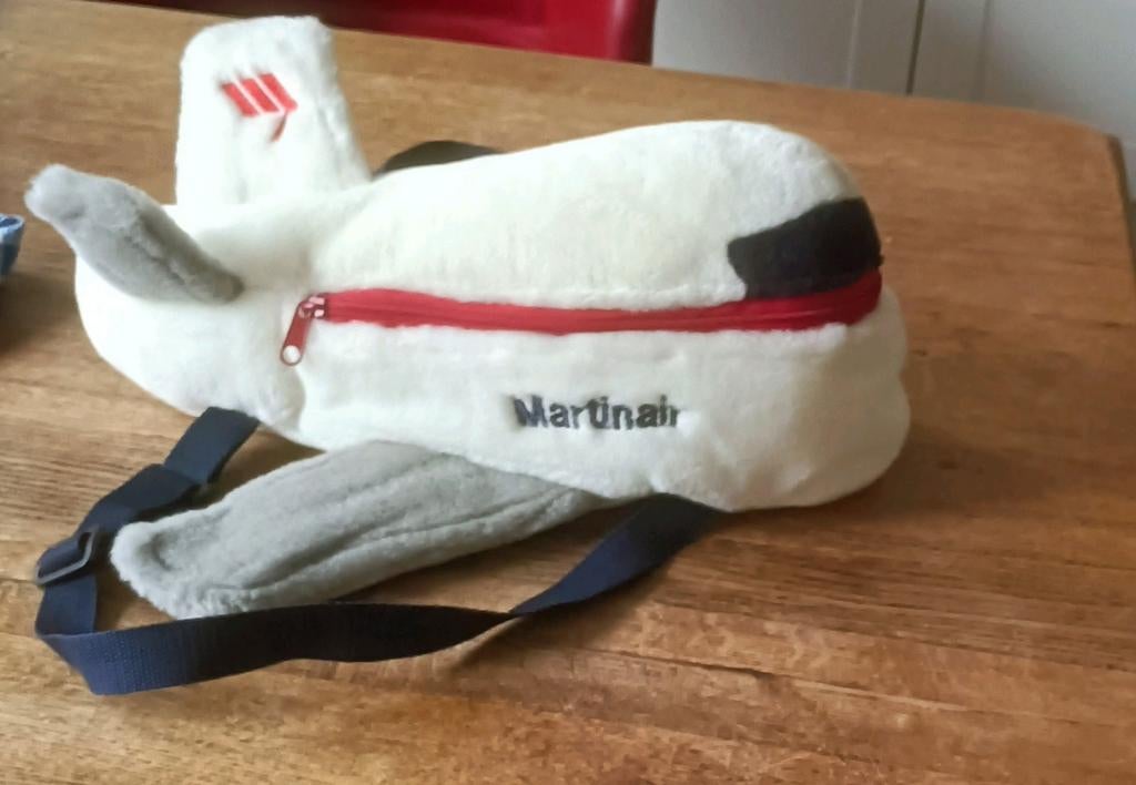 Martinair rugzak / knuffel, Ophalen of Verzenden, Gebruikt, Overige typen